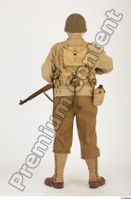  U.S.Army uniform World War II. ver.2 army poses with gun soldier standing whole body 0021.jpg